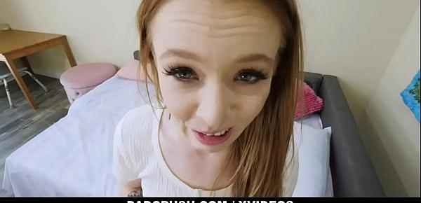  Risky Pussy Flash Under The Table For Daddy - DadCrush